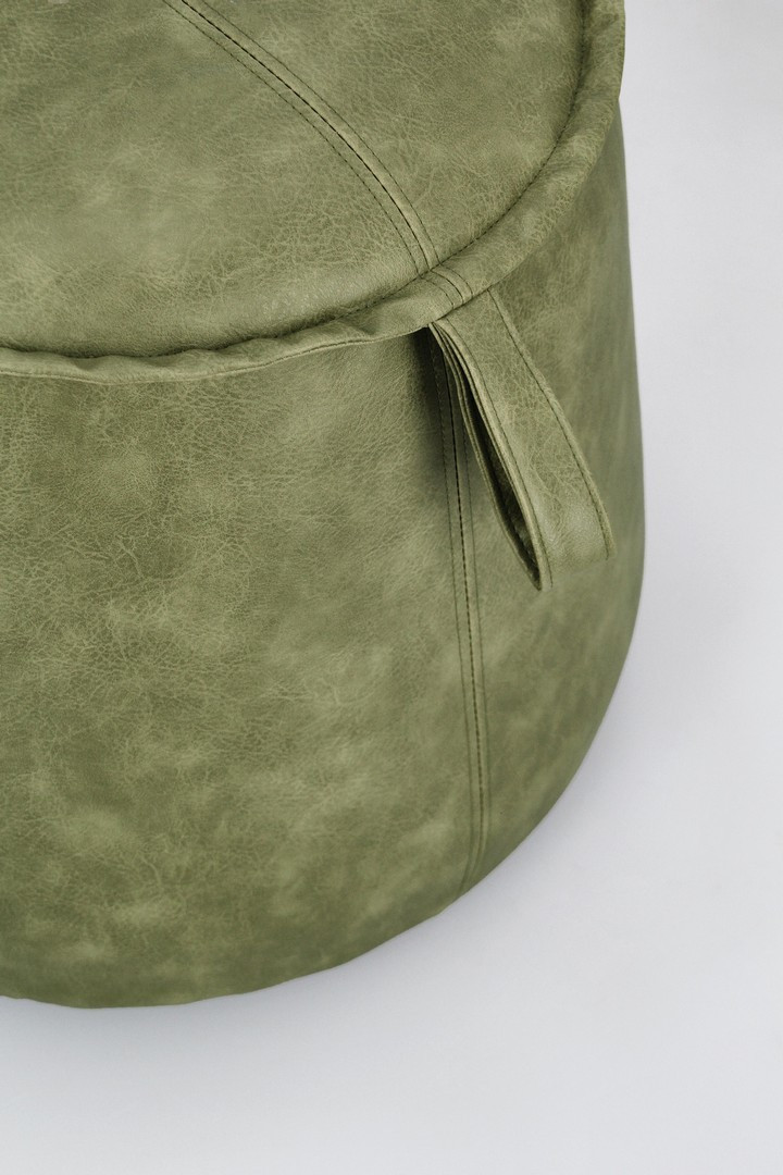 POUF RUDINA VERDE OLIVA