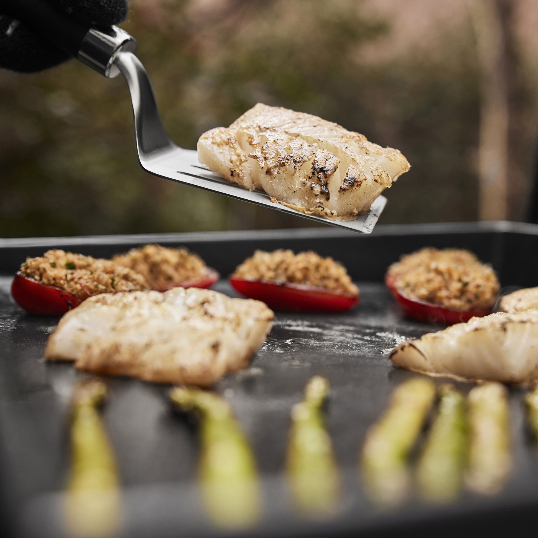 BARBECUE PIASTRA CM.56 2 BRUCIATORI