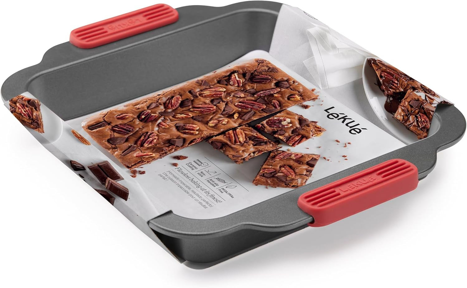 *STAMPO PER TORTE QUADRATO ANTIADERENTE CM.20