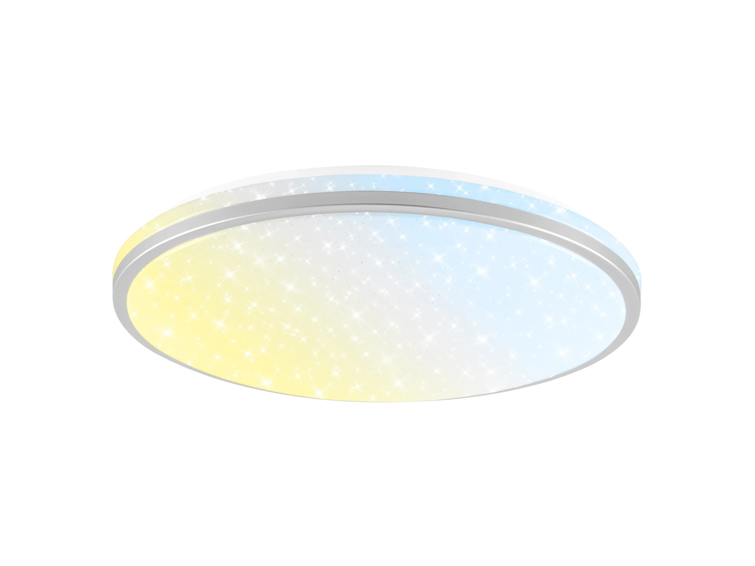 SILIN PLAFONIERA 1XLED 22W DIMM.D.33 BIANCO/CROMO