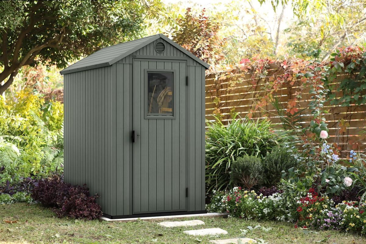 CASETTA RESINA VERDE DARWIN 4X6 CM.125.8X184X5