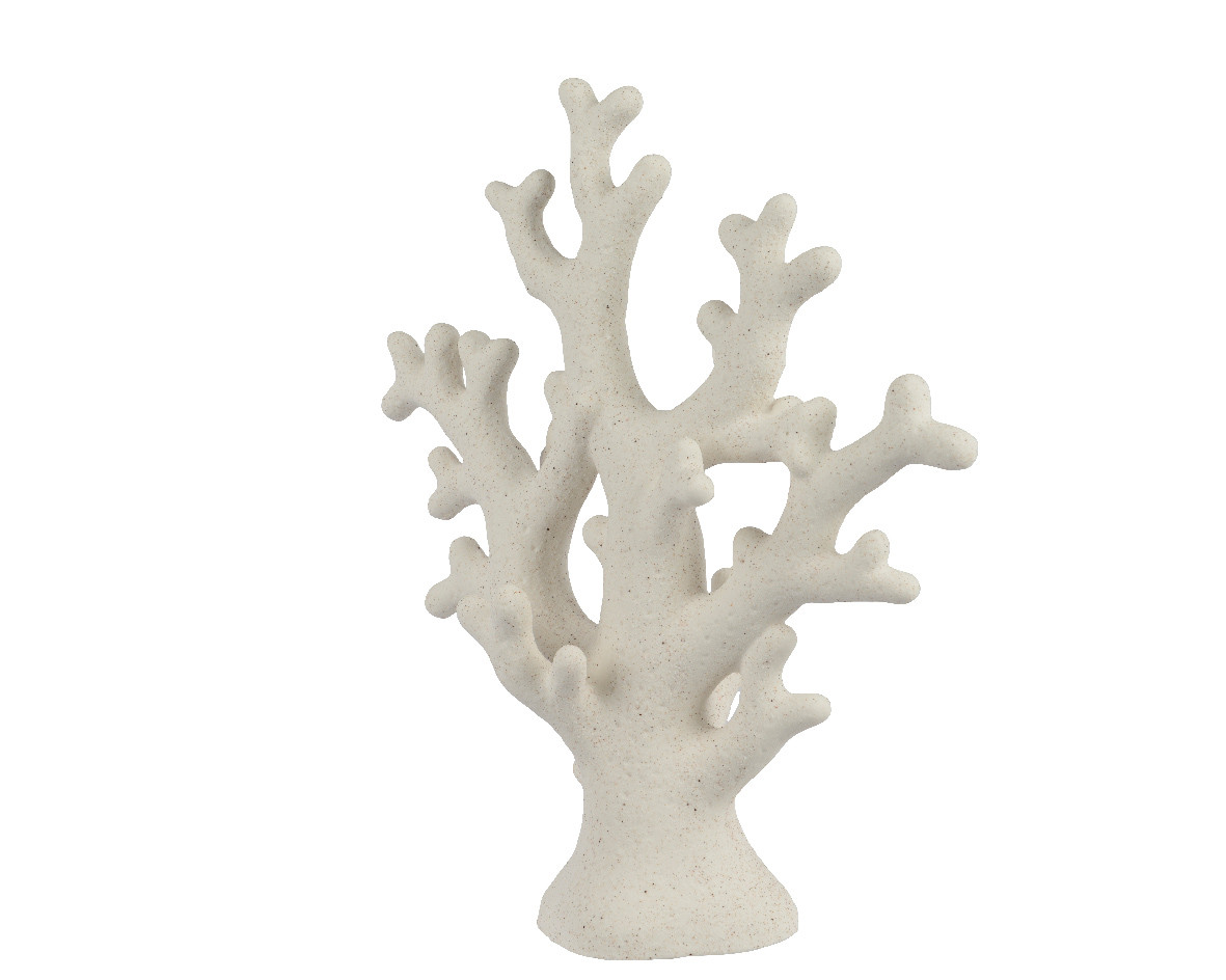 ORNAMENTO PORCELLANA SABBIA H.33.5
