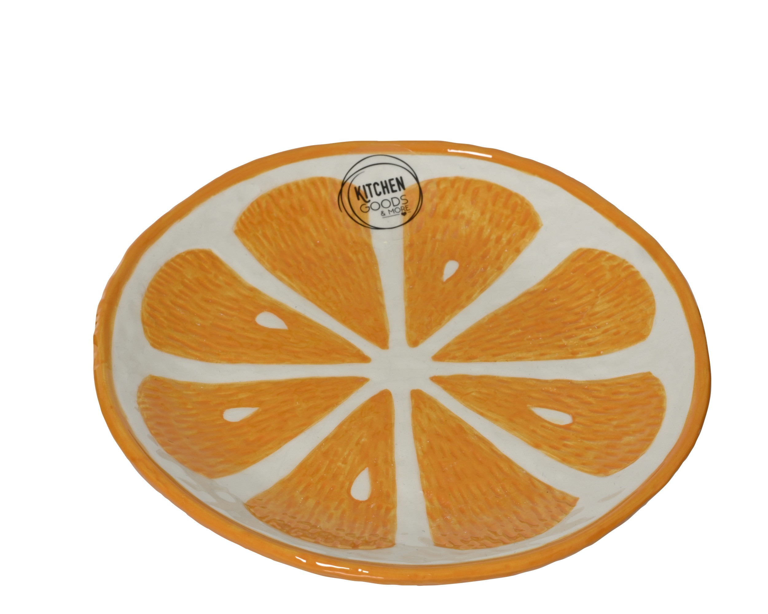 PIATTO COLAZIONE DOL.ARANCIO D.16