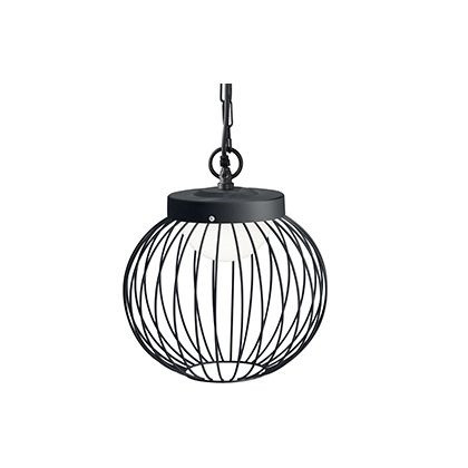 *CAGE SOSPENSIONE 20W LED 4K NERO