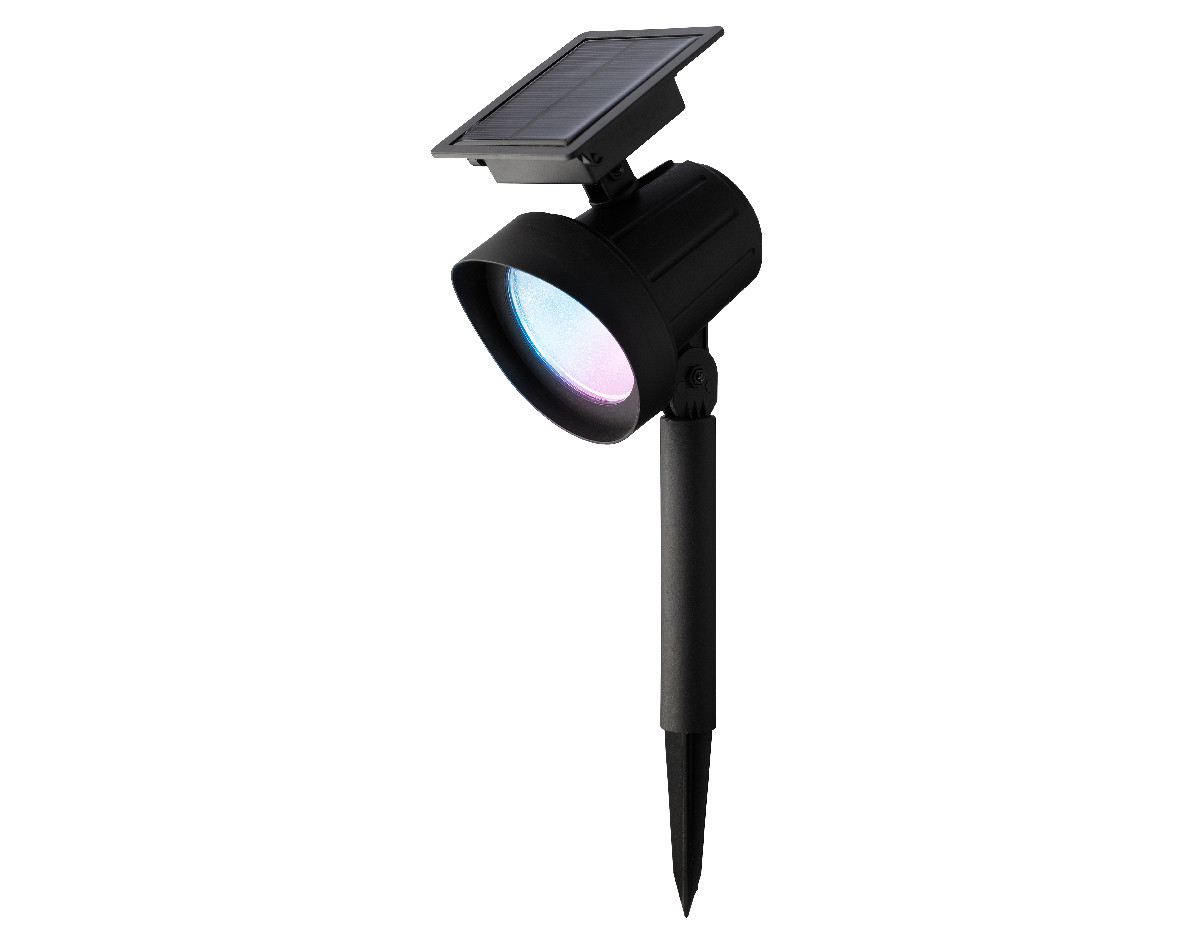 FARETTO SOLARE PL.8 FUNZIONI NERO