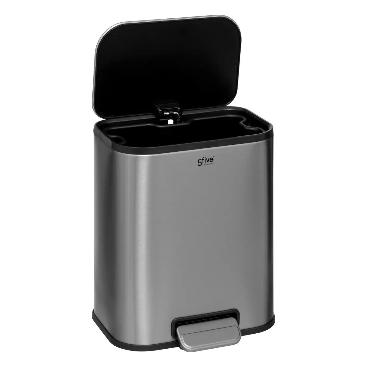 PATTUMIERA A PEDALE 5L.INOX OPACO