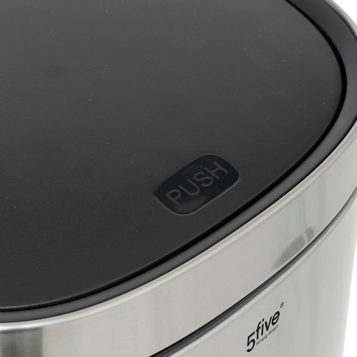 PATTUMIERA ALTA TONDA 50L.INOX