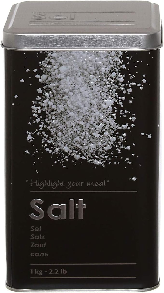 SCATOLA DI SALE IN LATTA 1KG.