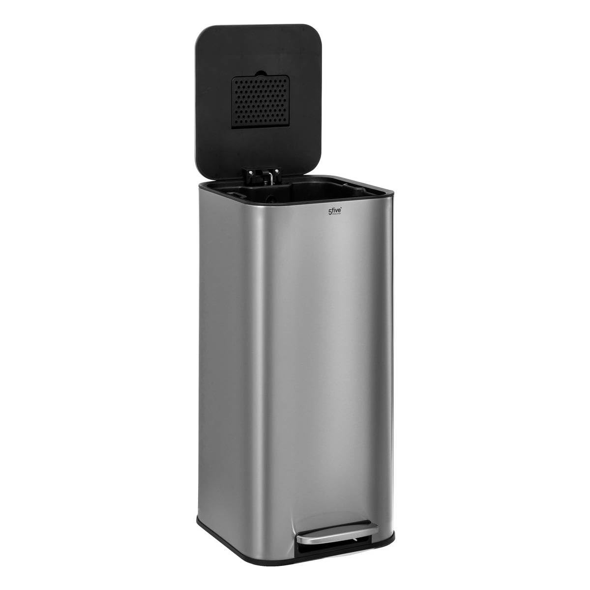 PATTUMIERA DELTA 30L.QUADRATA INOX