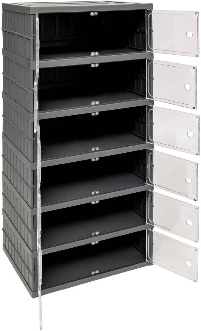 CASSETTIERA ALTA A TORRE CM.44X104.5 PLASTICA GR.