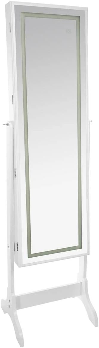 SPECCHIO PORTAGIOIE LED H.156 BIANC