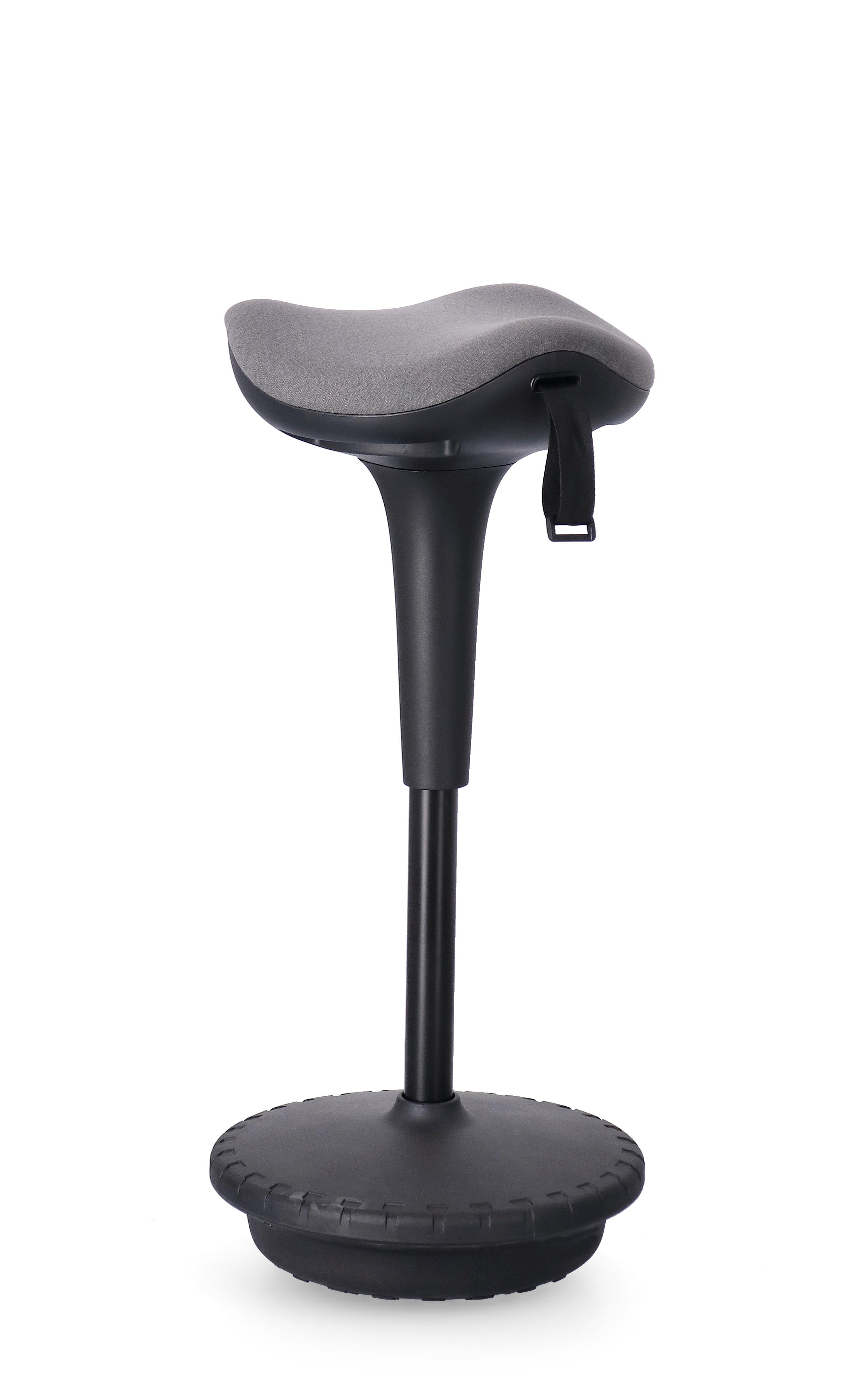 SGABELLO CALEB GRIGIO