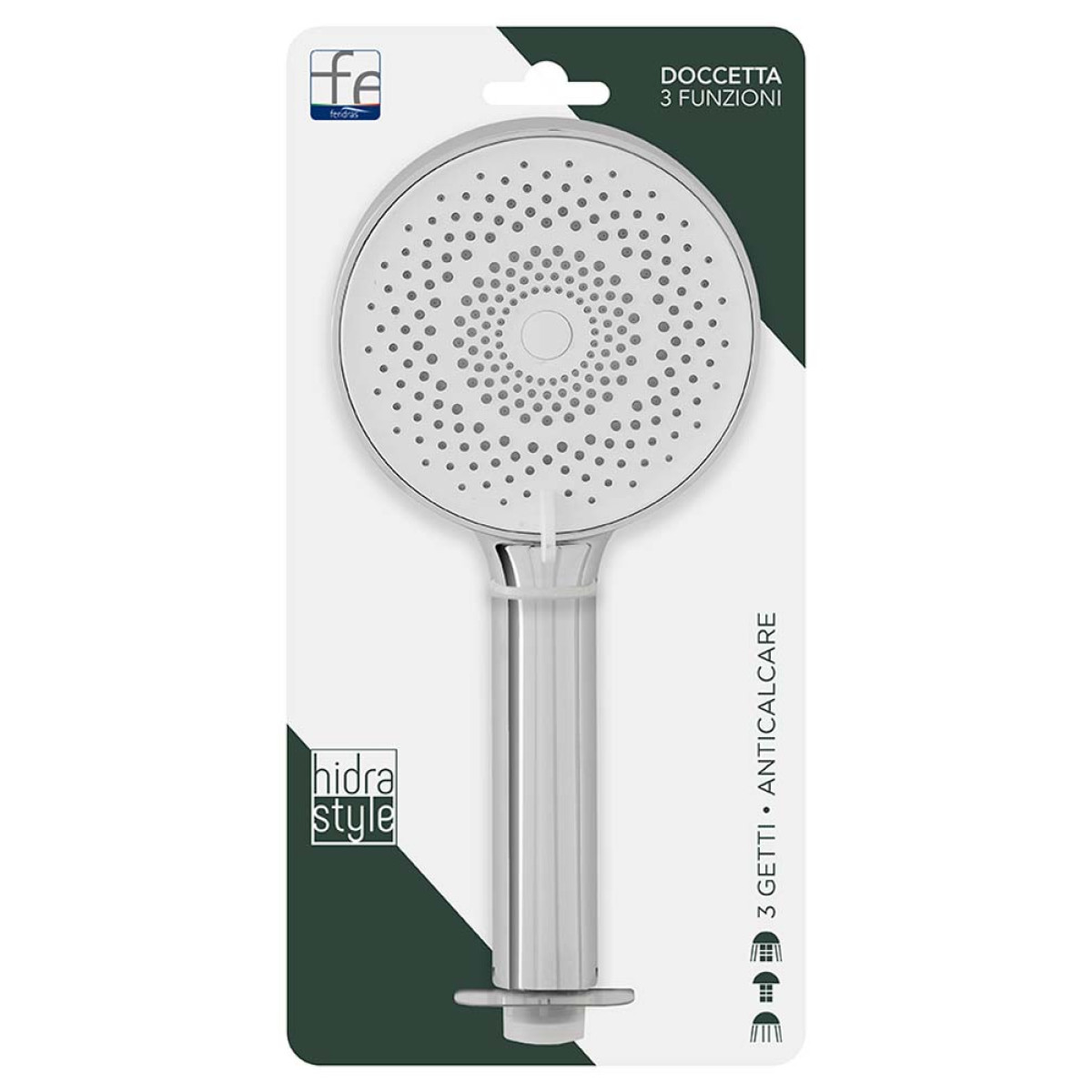 DOCCETTA 3FUNZIONI ANTICALCARE CROMO