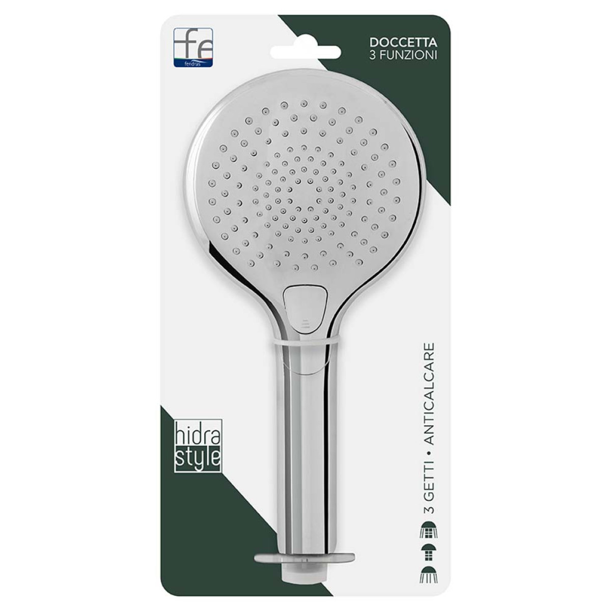 DOCCETTA 3FUNZIONI ANTICALCARE CROMO