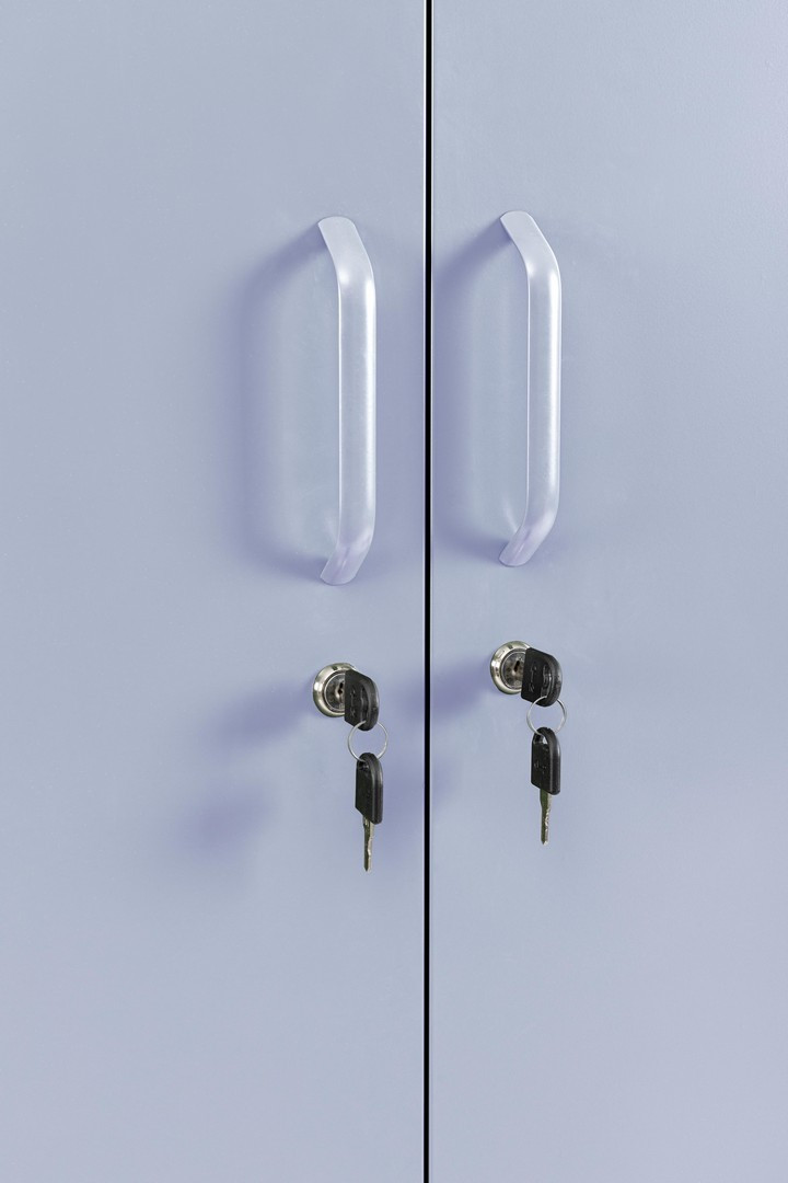 ARMADIO 2ANTE CAMBRIDGE AZZURRO CM. 50X80X185H