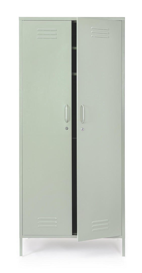 ARMADIO 2ANTE CAMBRIDGE VERDE SALVIA CM.50X80X185H