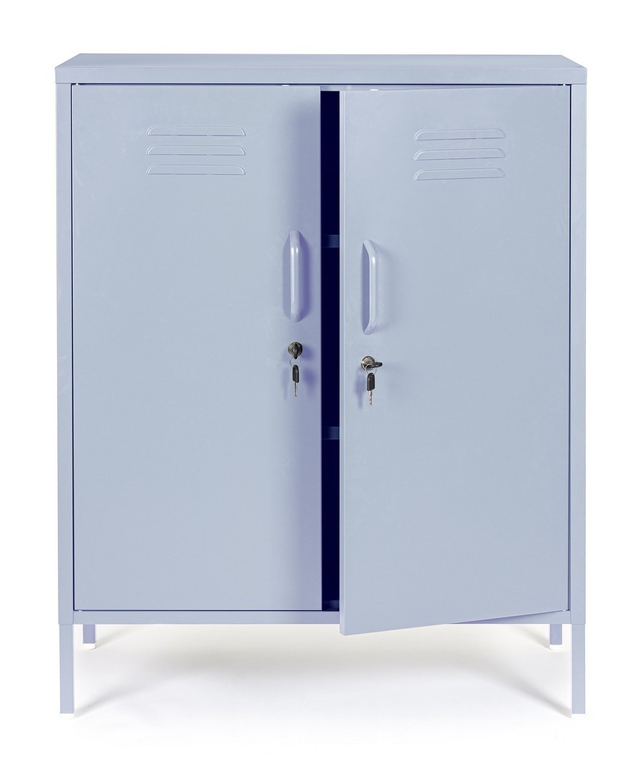 MOBILE 2ANTE CAMBRIDGE AZZURRO CM. 40X80X101.5H