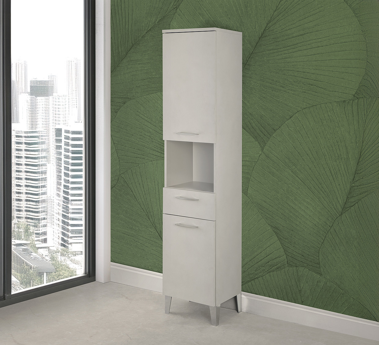 COLONNA CM.40X38X183H GRIGIO CALCE