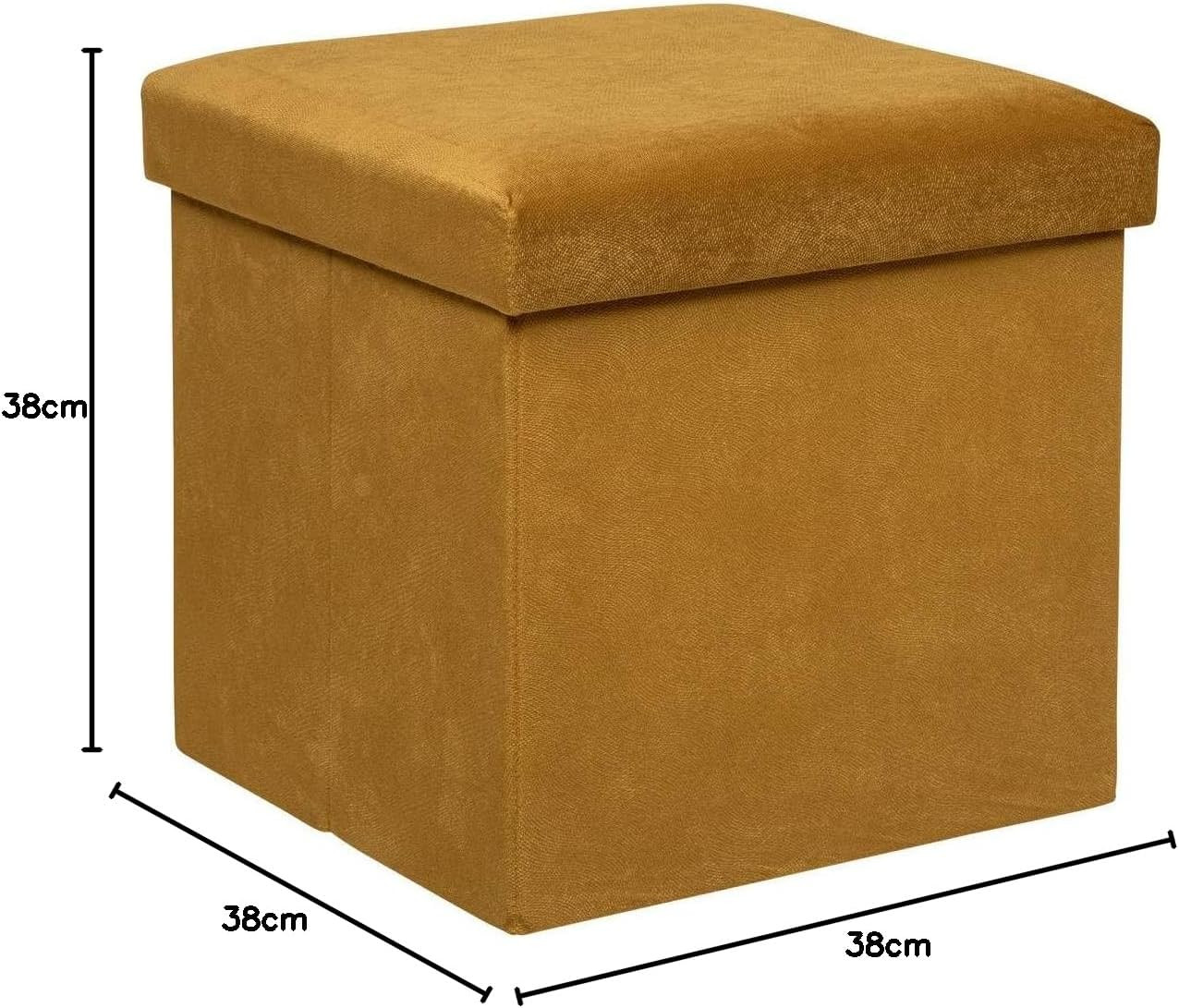 POUF PIEGHEVOLE LILOU SENAPE