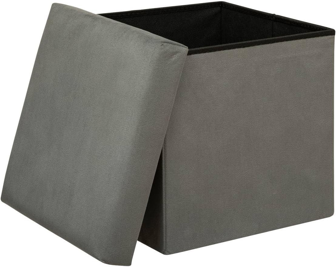 POUF PIEGHEVOLE LILOU GRIGIO