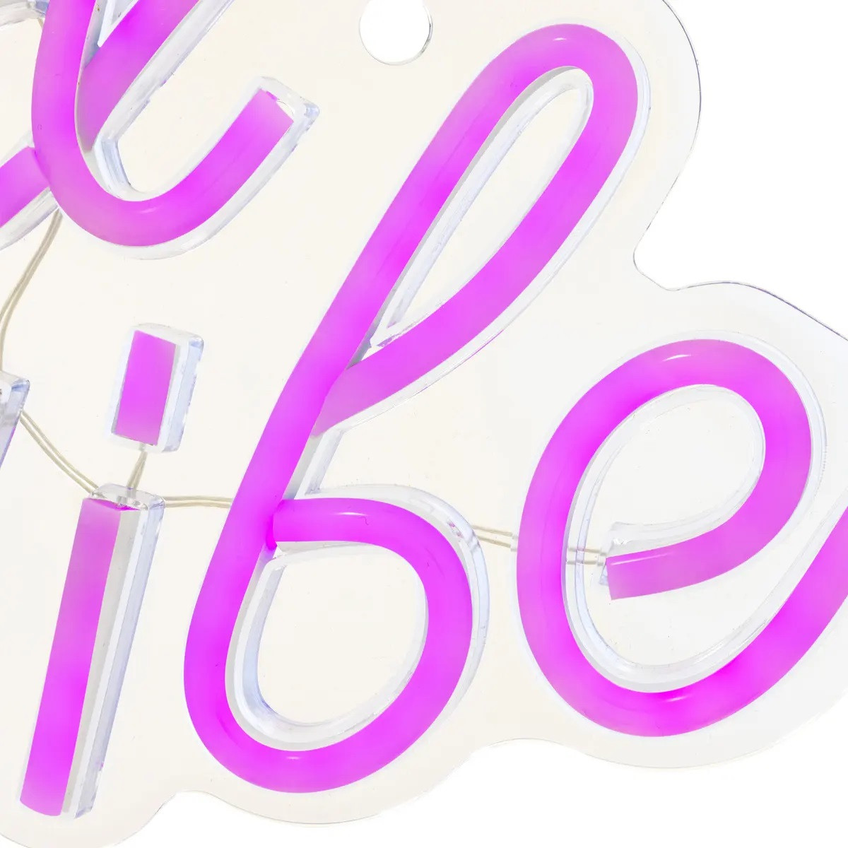 NEON LED PARETE GOOD VIBES CM.20