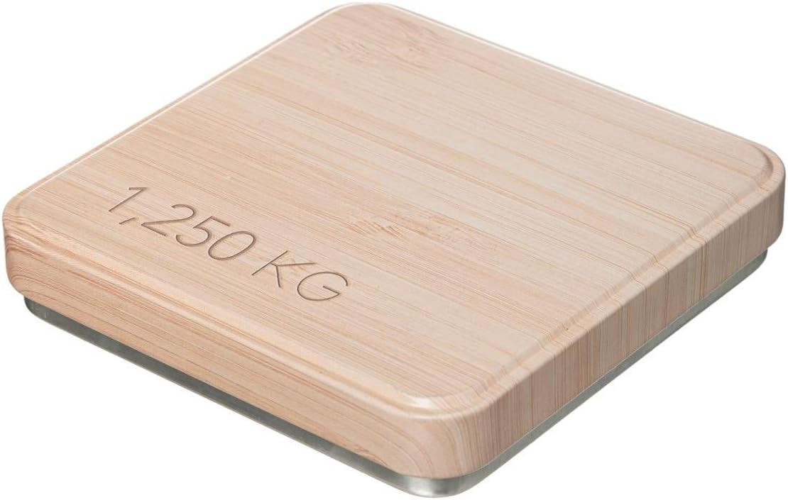 CONTENITORE RISO METALLO CON TAPPO LEGNO