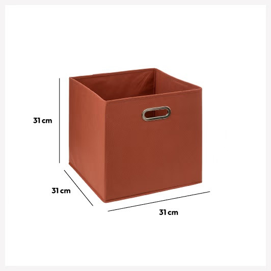 SCATOLA ARMADIO CM.31X31 TERRACOTTA