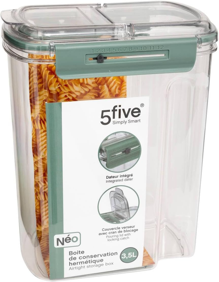 CONTENITORE 'NEO' 3.5 LT.TRAS/VERDE