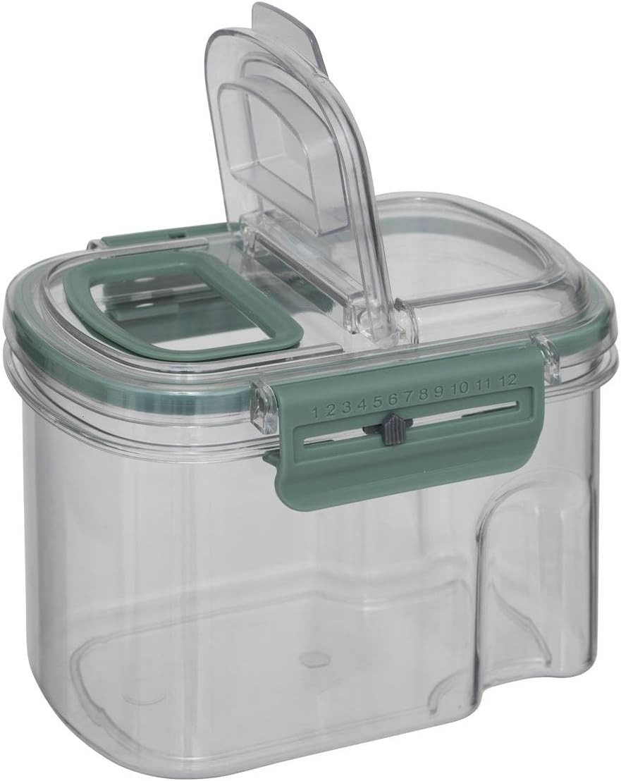 CONTENITORE 'NEO'0.6LT TRASP/VERDE