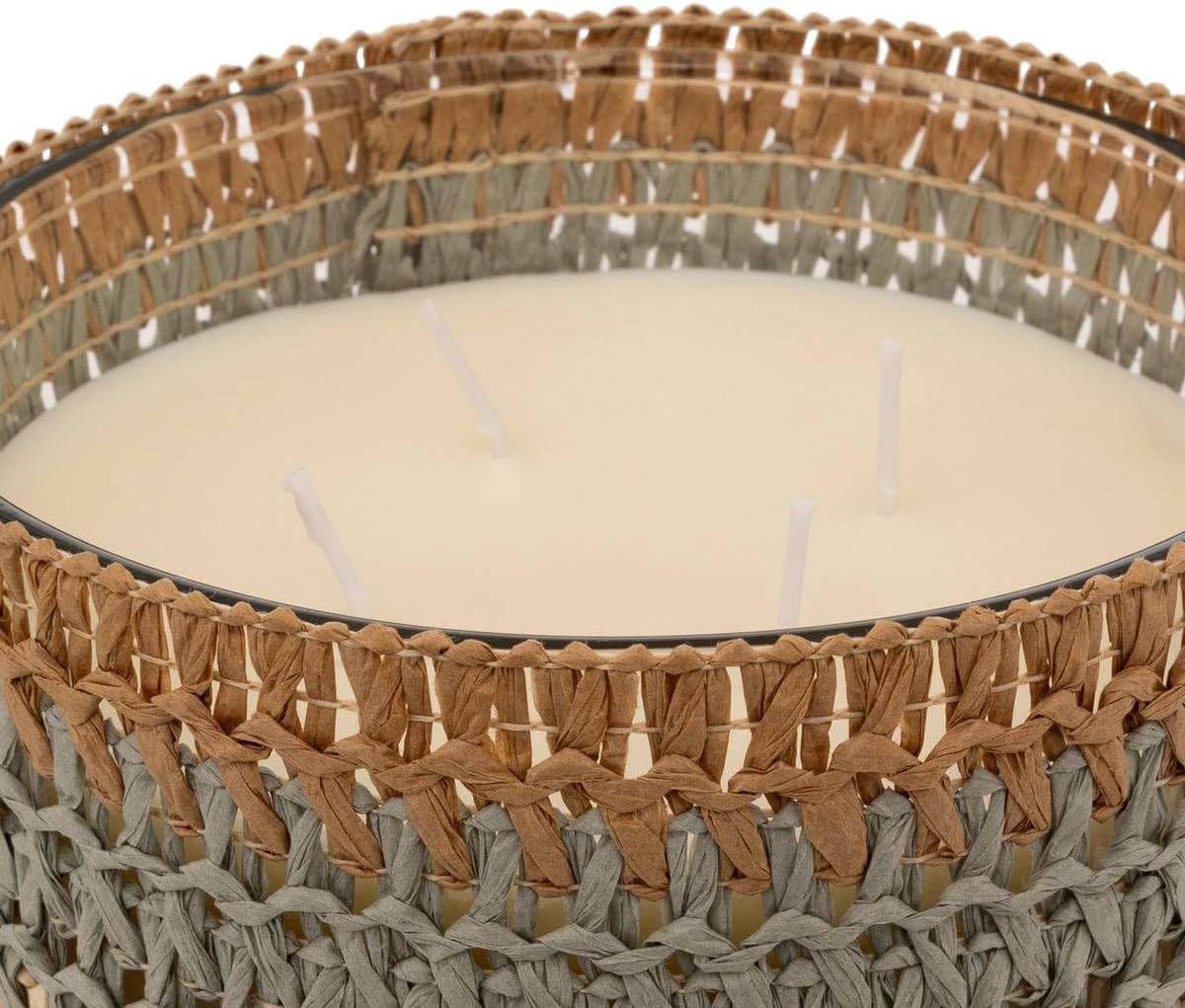 CANDELA VETRO 1400G.AMBRA