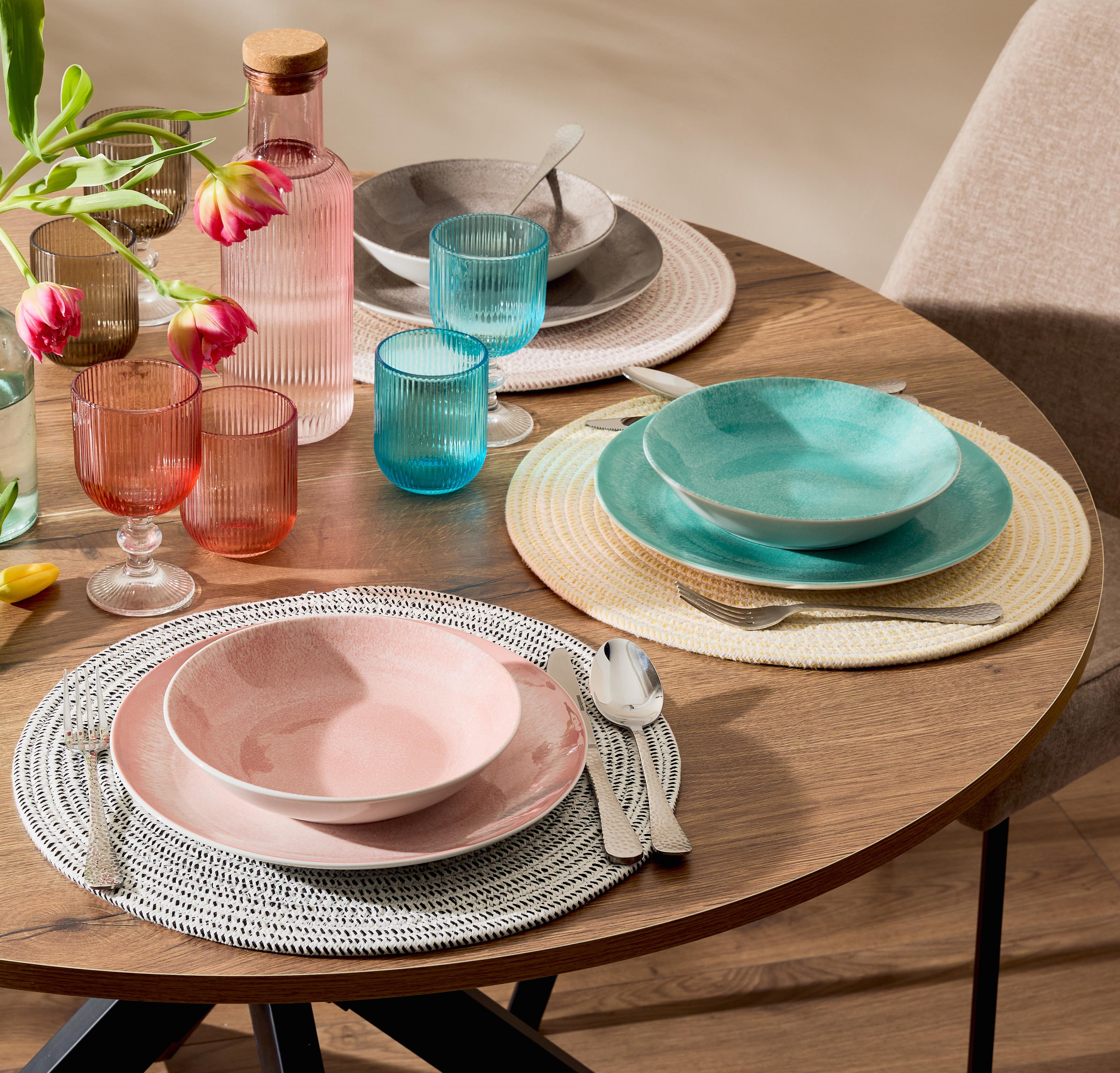 SET3 CALICI PILLAR ROSA CC.260