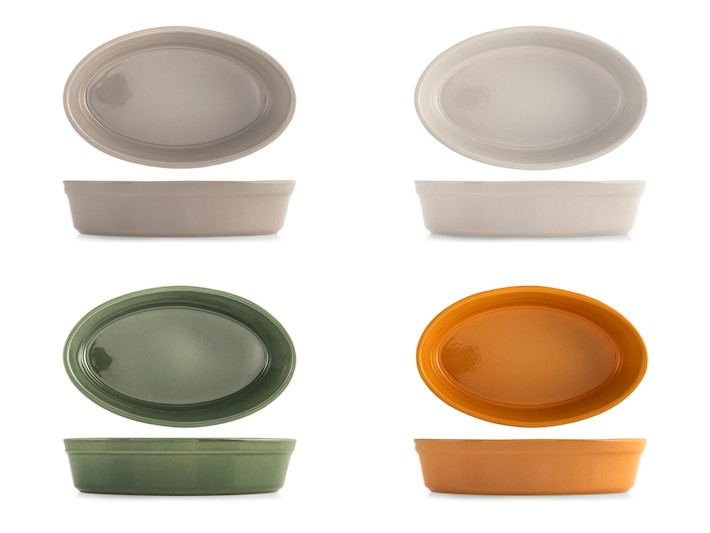 PIROFILA CERAMICA CM. 25X15X5.5H AS