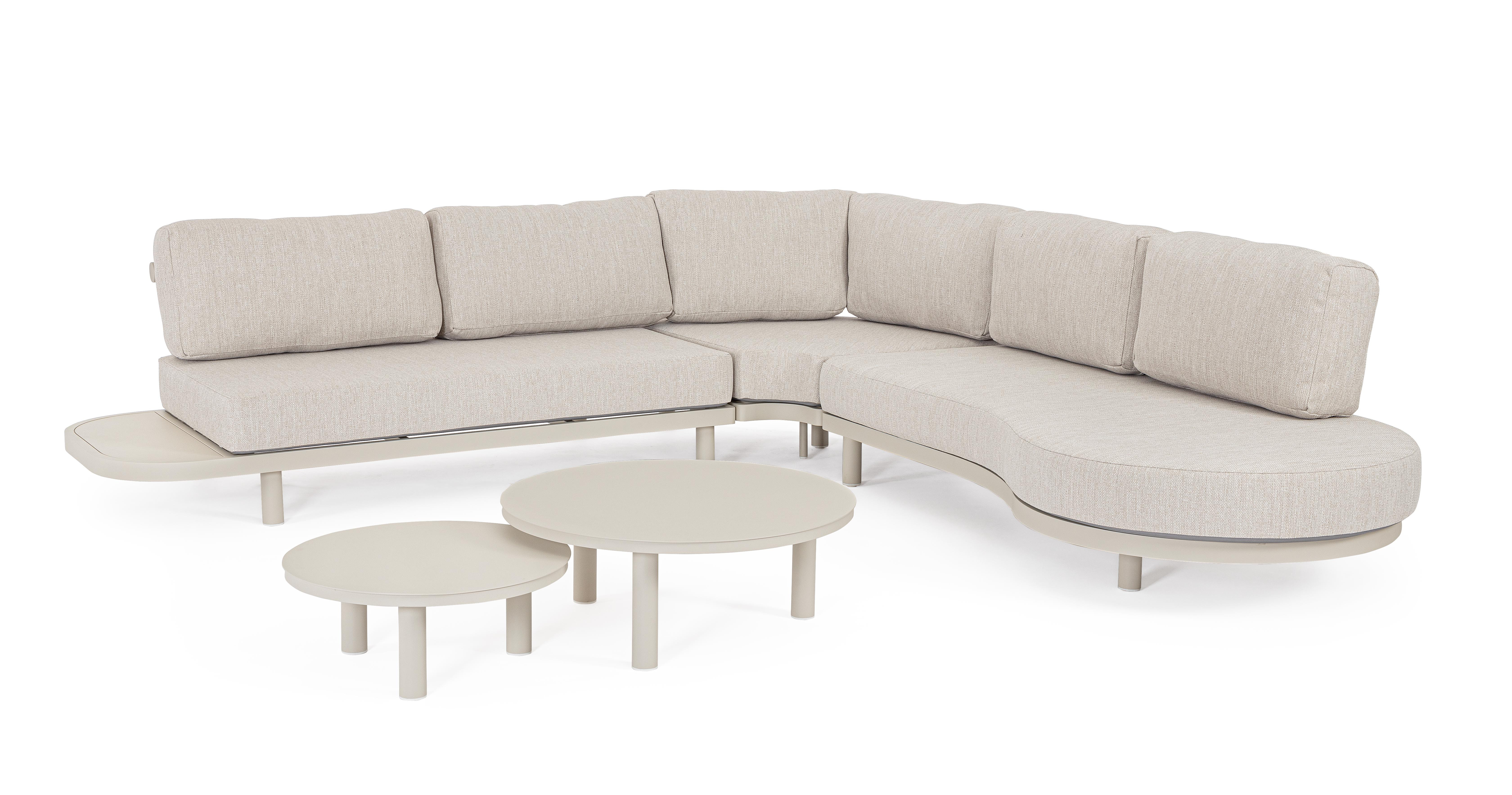 SET SALOTTO ANG. C-C HERCULES BEIGE
