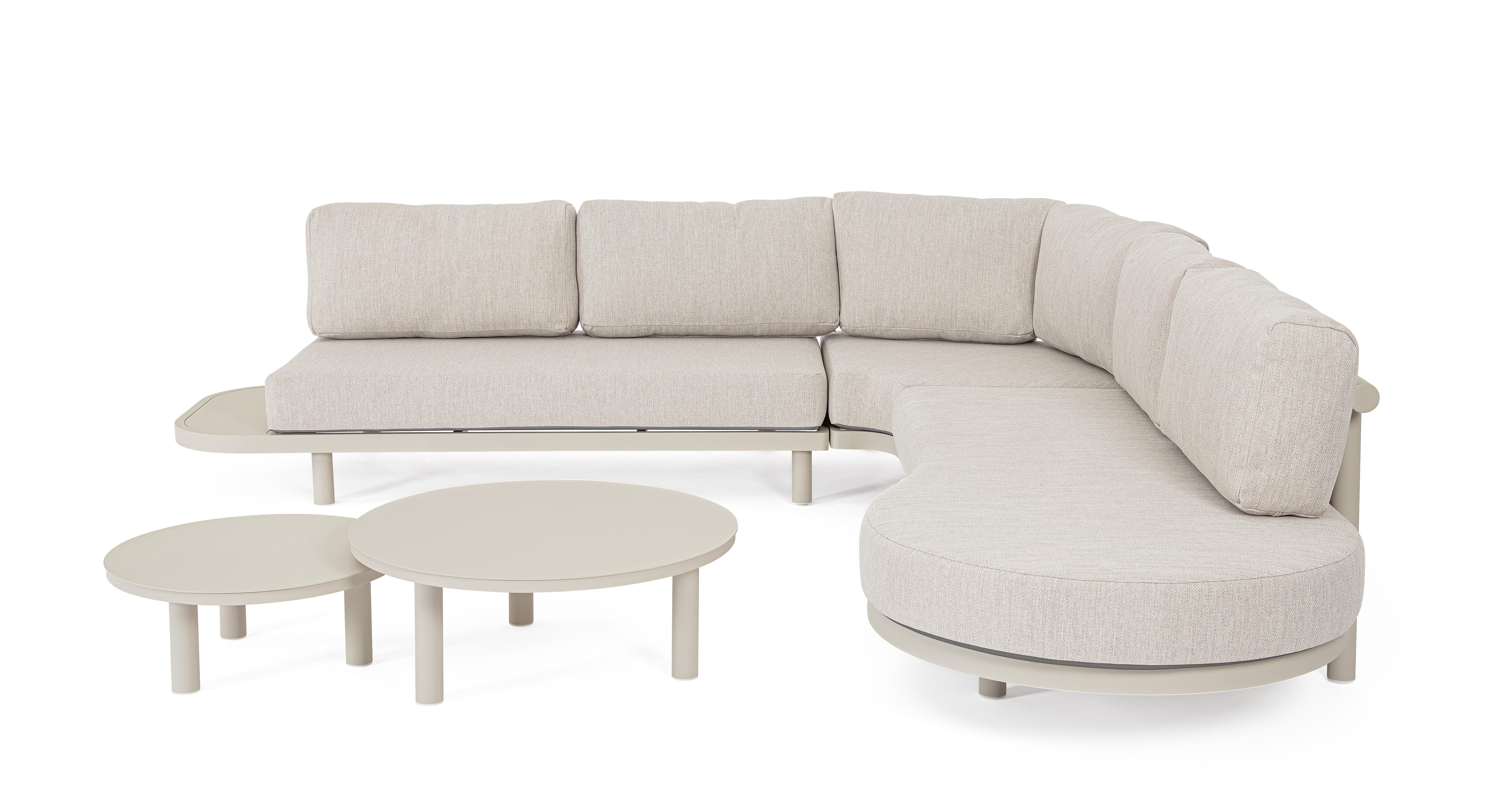 SET SALOTTO ANG. C-C HERCULES BEIGE