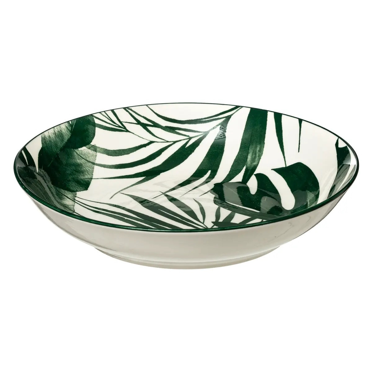 SERVIZIO PIATTI PALME PZ.18 VERDE