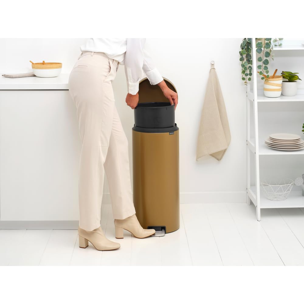 PATTUMIERA NEWICON 30LT WARM BRASS