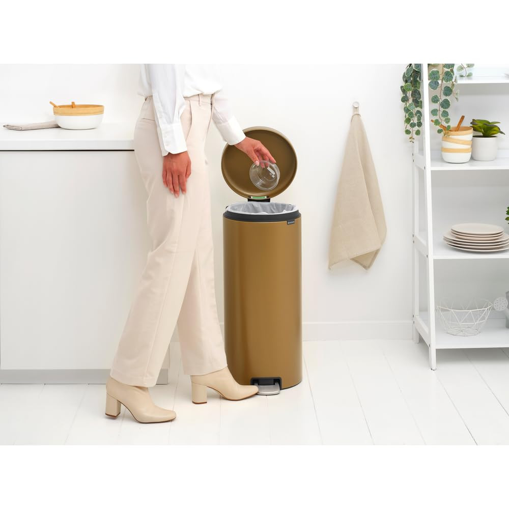 PATTUMIERA NEWICON 30LT WARM BRASS