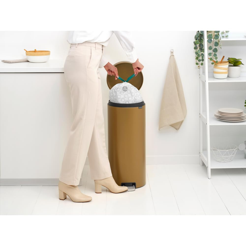 PATTUMIERA NEWICON 30LT WARM BRASS