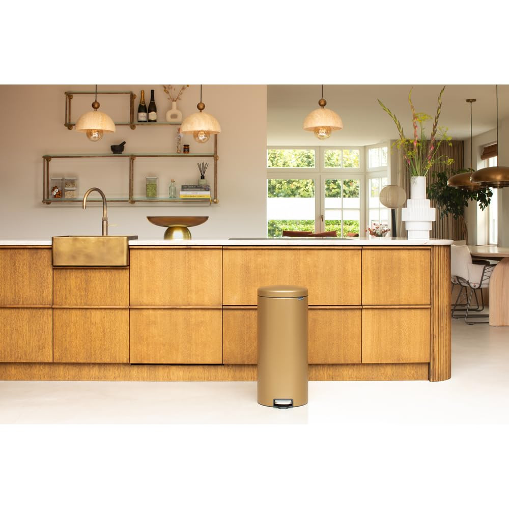 PATTUMIERA NEWICON 30LT WARM BRASS