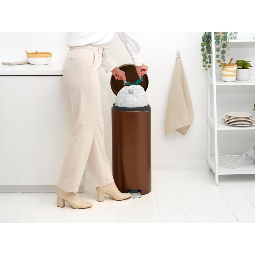 PATTUMIERA NEWICON 30LT WARM BRONZE