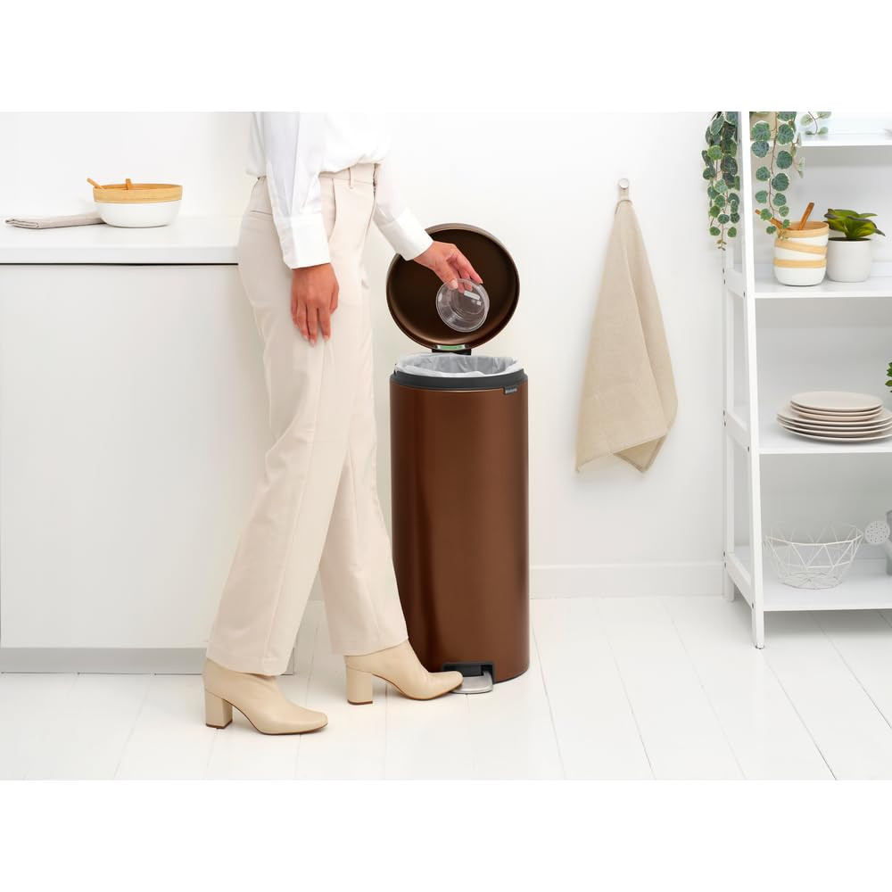 PATTUMIERA NEWICON 30LT WARM BRONZE