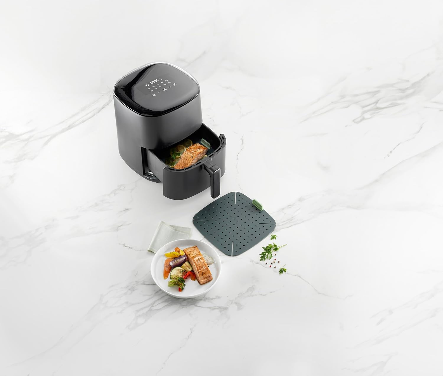 TAPPETO PER FRIGGITRICE AD ARIA GREY