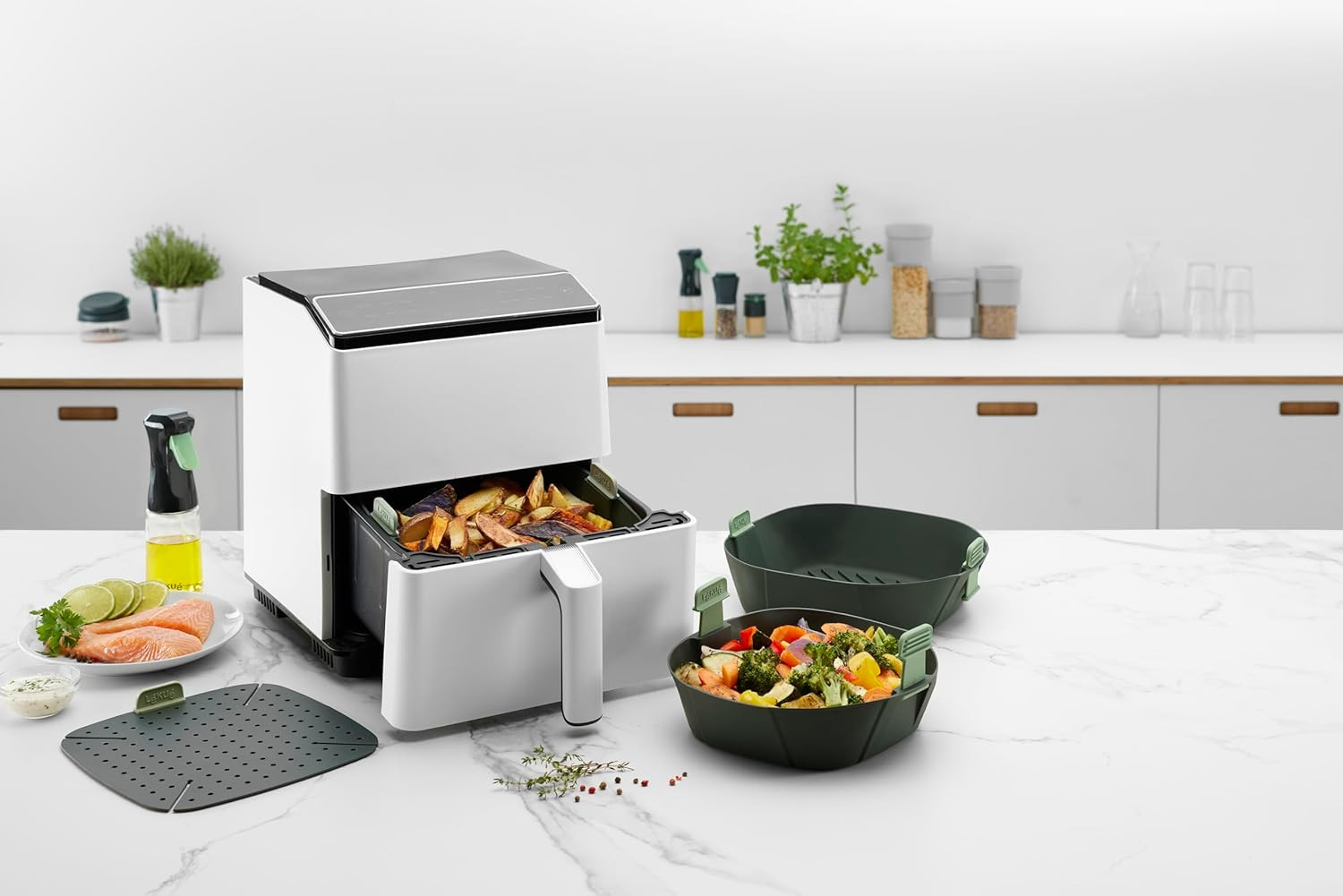 TAPPETO PER FRIGGITRICE AD ARIA GREY