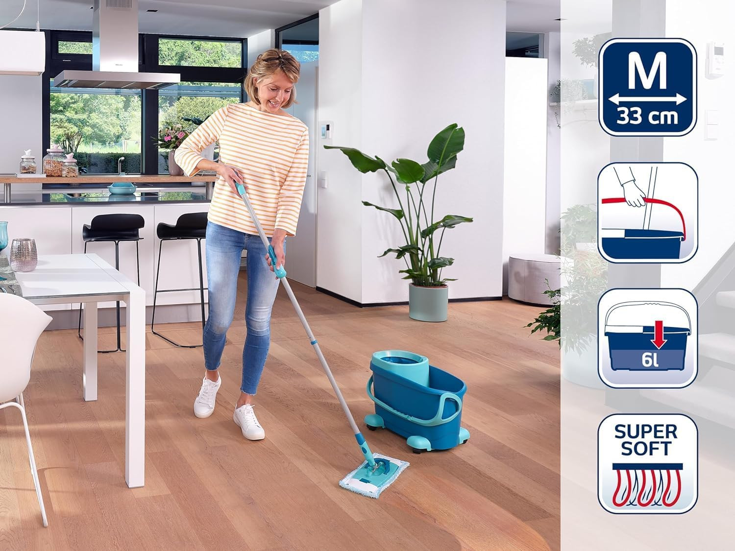 SET CLEAN TWIST MOP ERGO