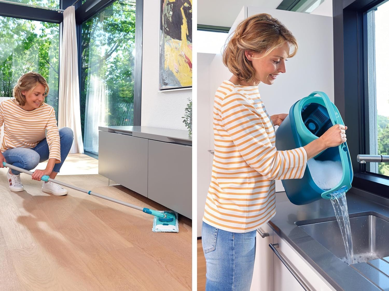 SET CLEAN TWIST MOP ERGO