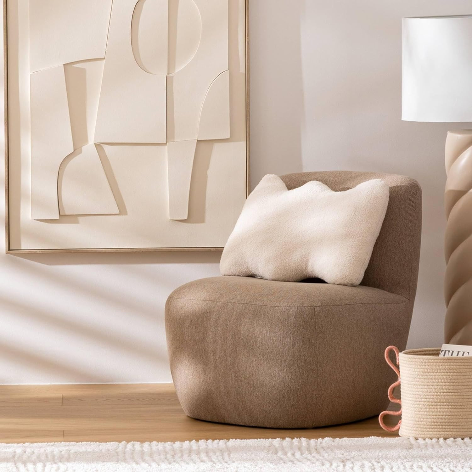 POLTRONA DA CAMERA LEONE BEIGE