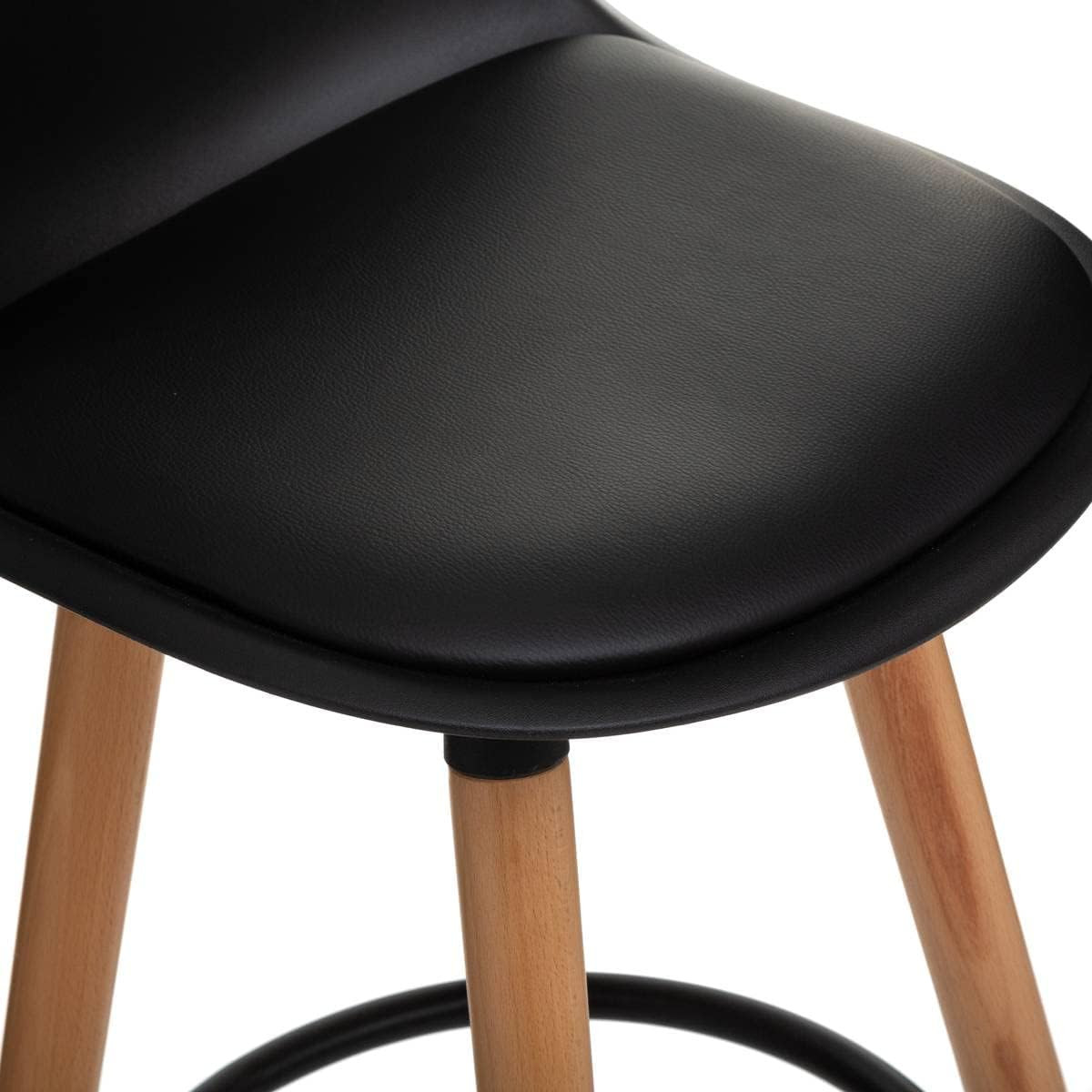 SGABELLO BAR MAXON IN PP NERO