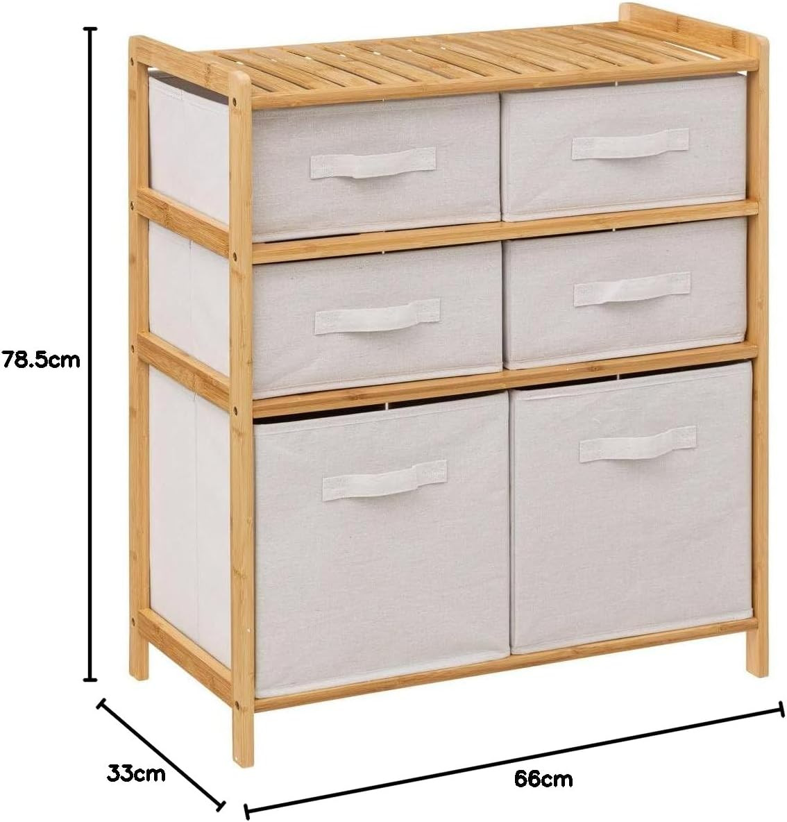 MOBILE DOP.6CASS. TIDY CM.66X33X78H