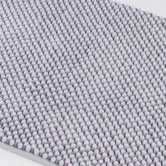 TAPPETO BAGNO DOTS 60X120 GRIGIO P.