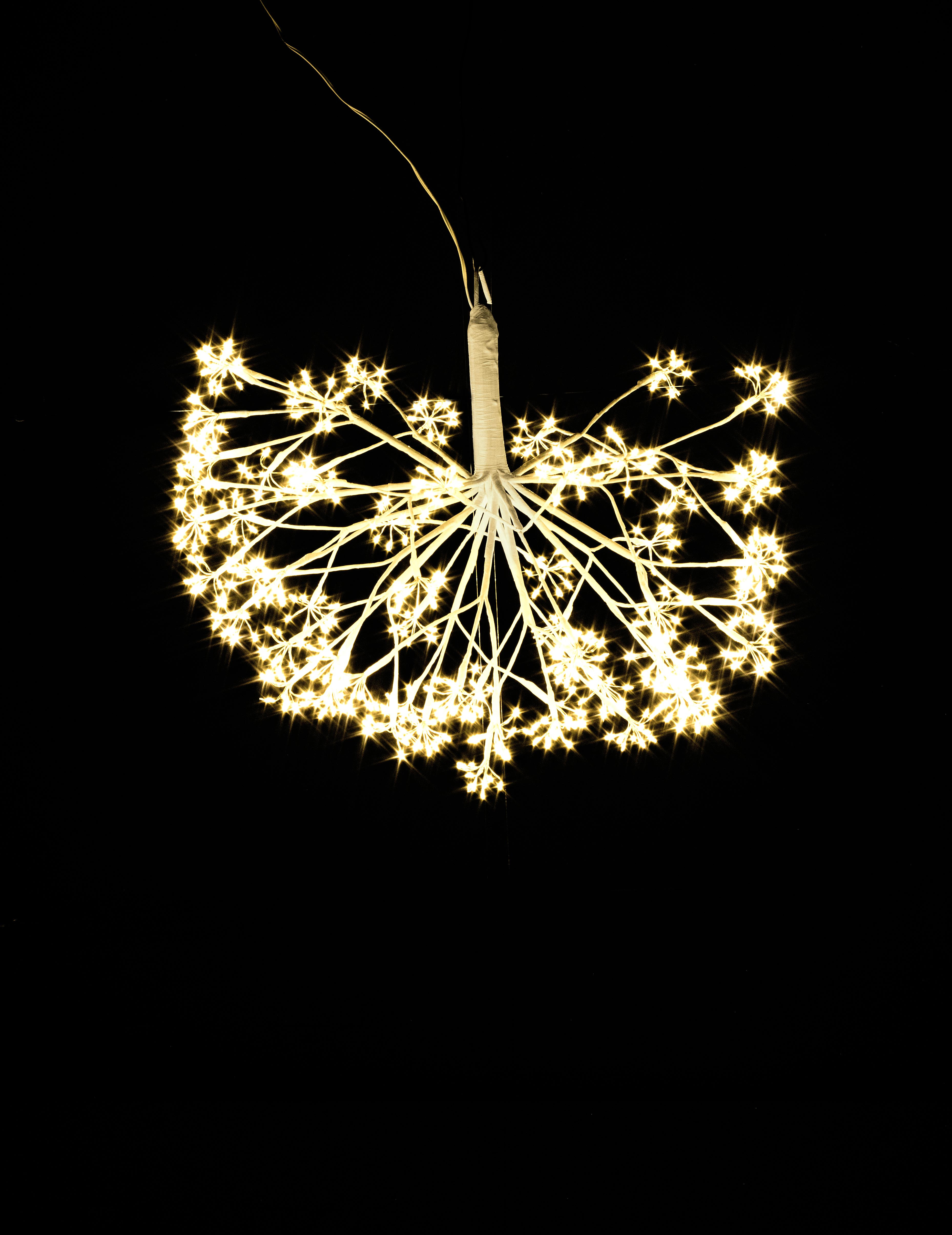 SFERA ARTIFICIO B.CO 600 MICROLED LUCE CALDA